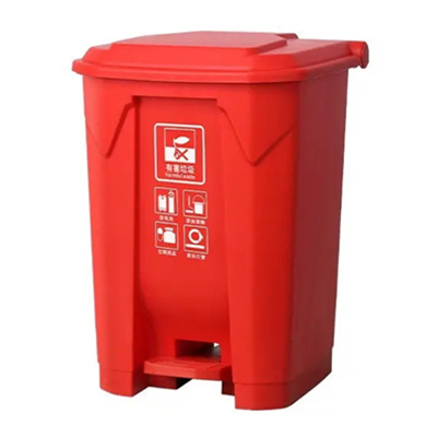 梅里斯达斡尔族80升塑料垃圾桶